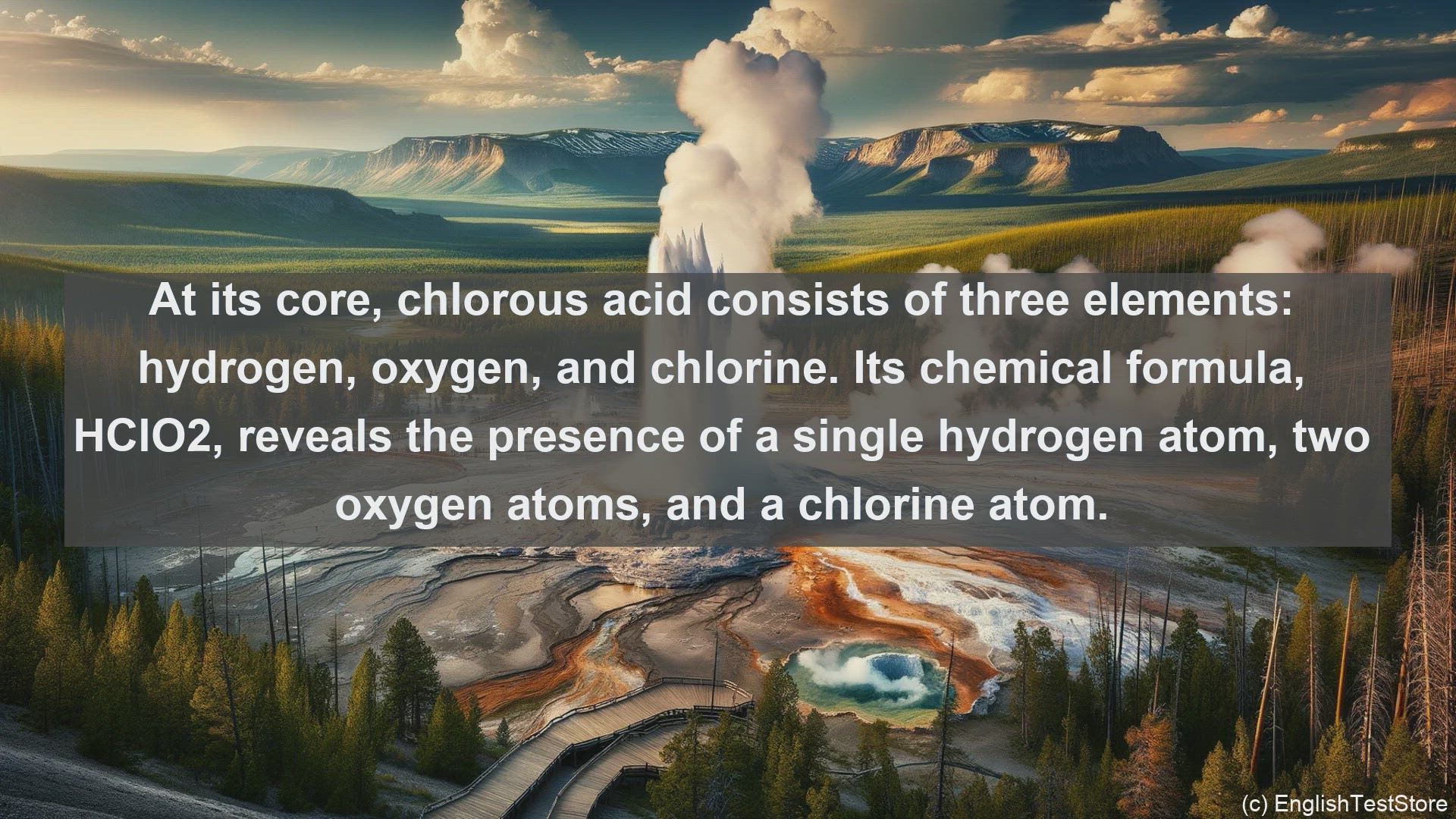'Video thumbnail for Chlorous acid in science  definition and examples'