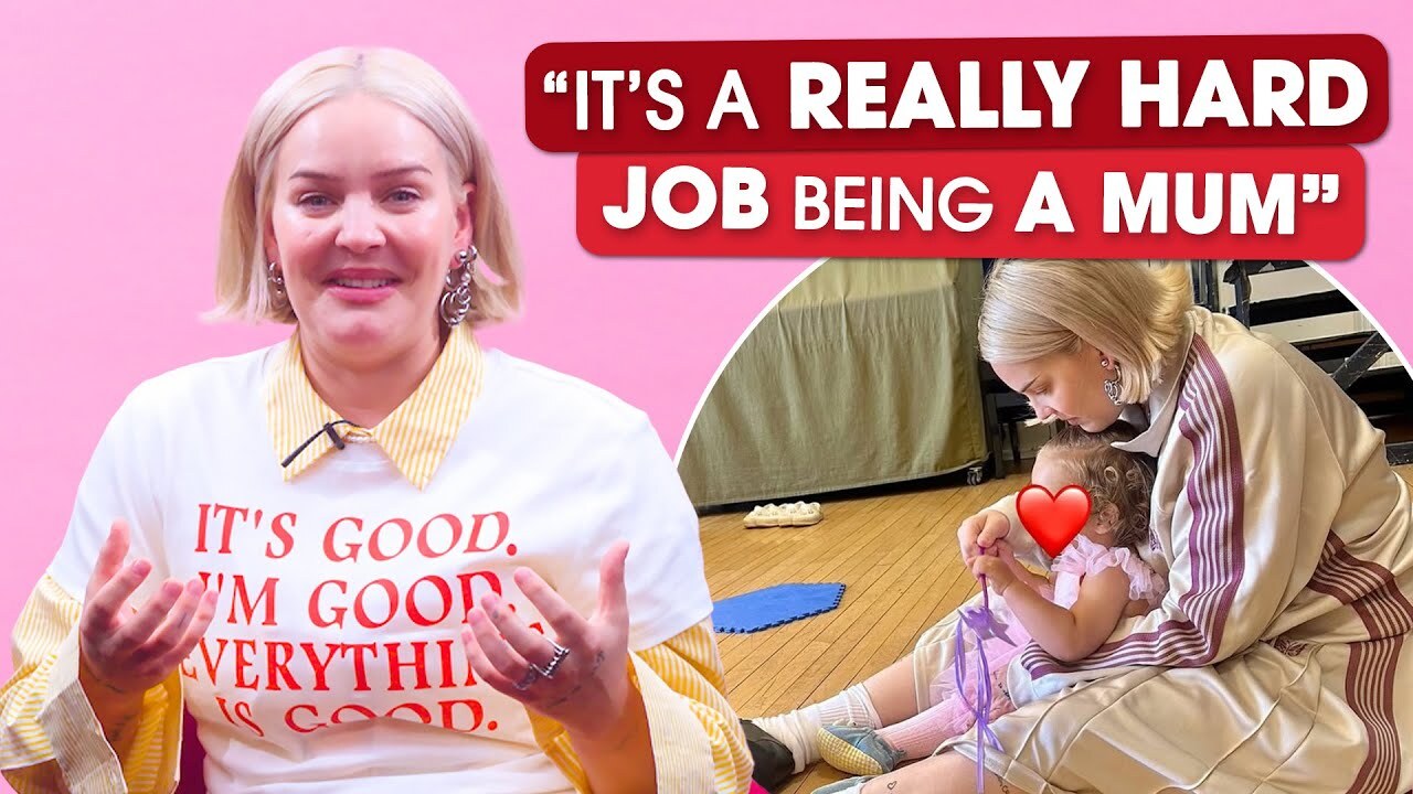 Video thumbnail for Anne-Marie breaks down the challenges of being a first-time mum