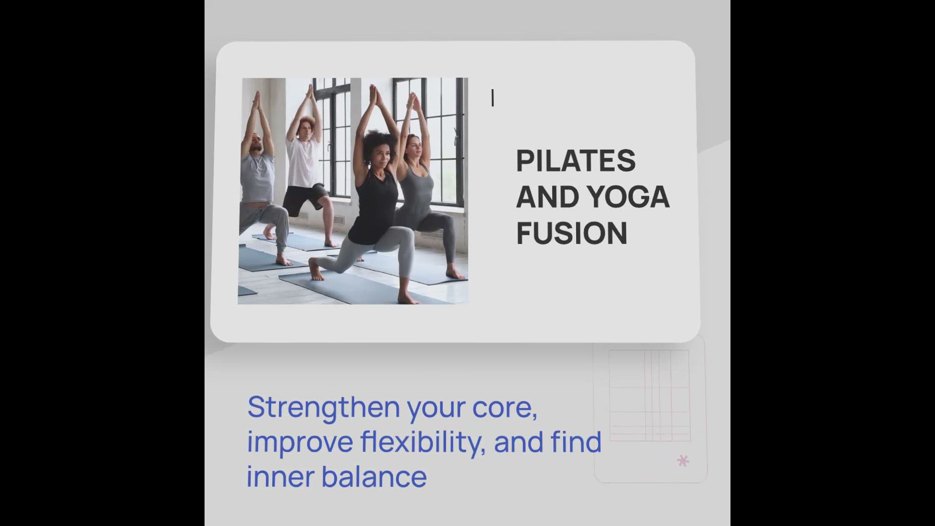 'Video thumbnail for Pilates and Yoga Fusion'