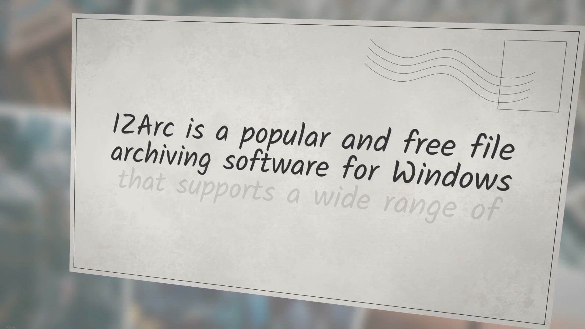 'Video thumbnail for IZArc: A Comprehensive and Free File Archiving Software for Windows'