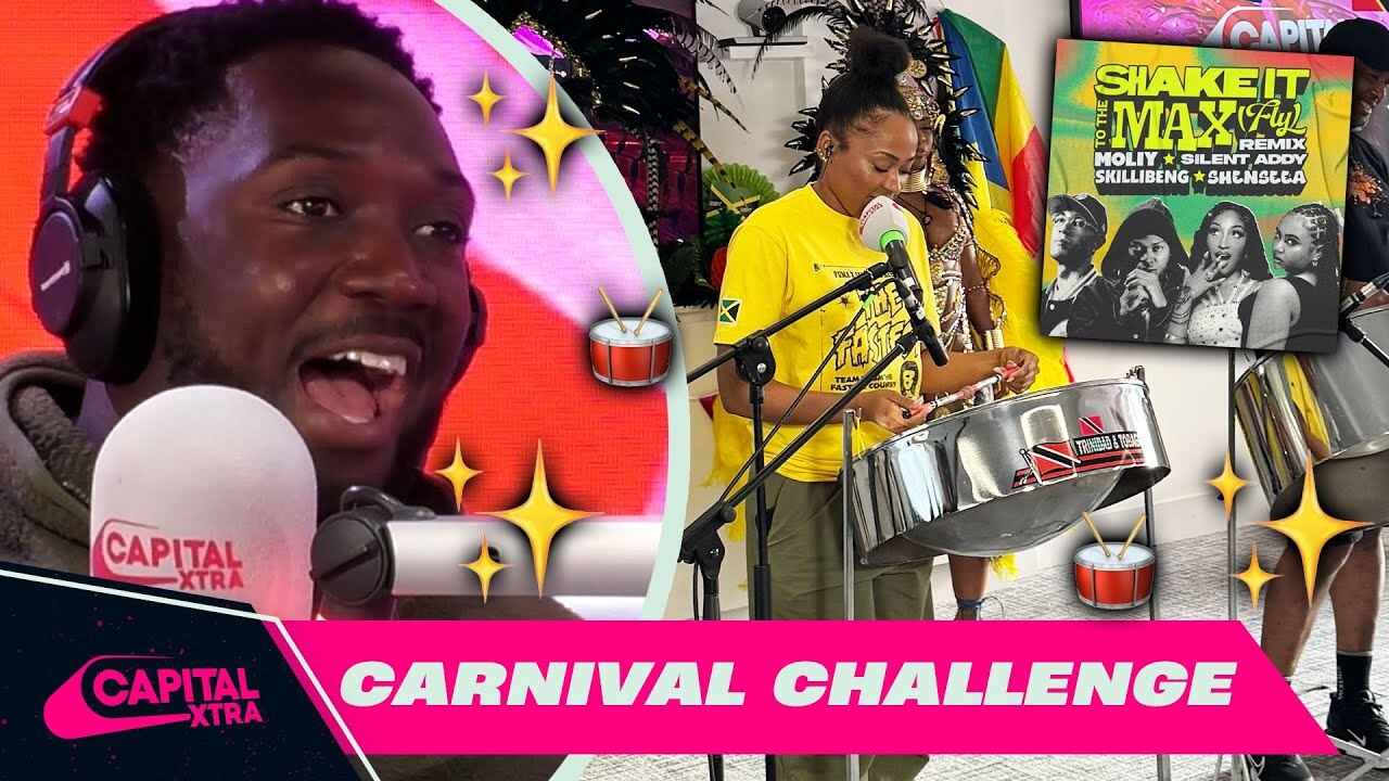 Video thumbnail for Robert Bruce & Shayna Marie take on Moliy's 'Shake it to the Max' on the Steel Pan | Capital XTRA