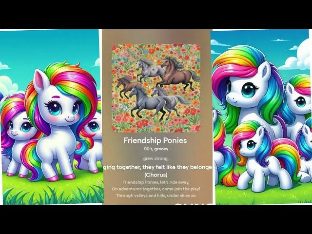 'Video thumbnail for Friendship Ponies'