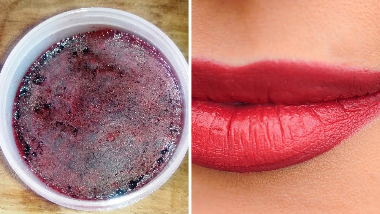 'Video thumbnail for How to make lip balm for red lips'
