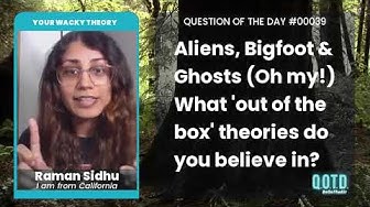 Video thumbnail for Area 51 houses aliens, according to Raman. Raises some very good questions!