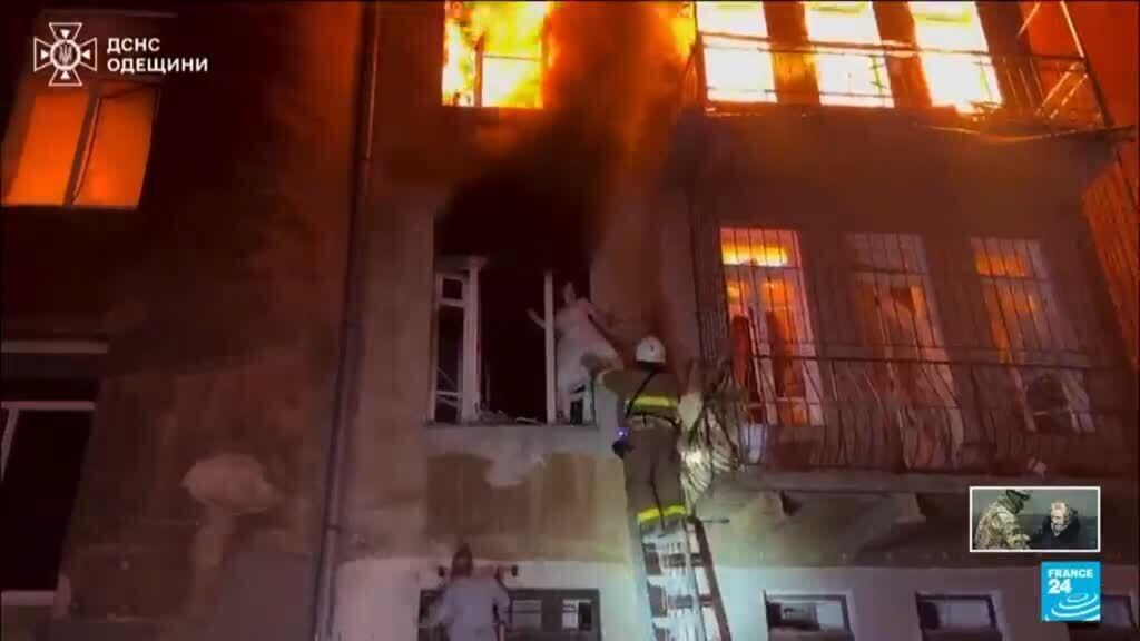 'Video thumbnail for Russia-Ukraine drone attacks intensify as peace talks collapse'