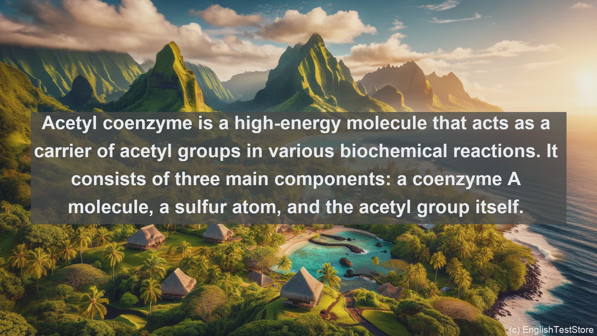'Video thumbnail for Acetyl coenzyme in science  definition and examples'