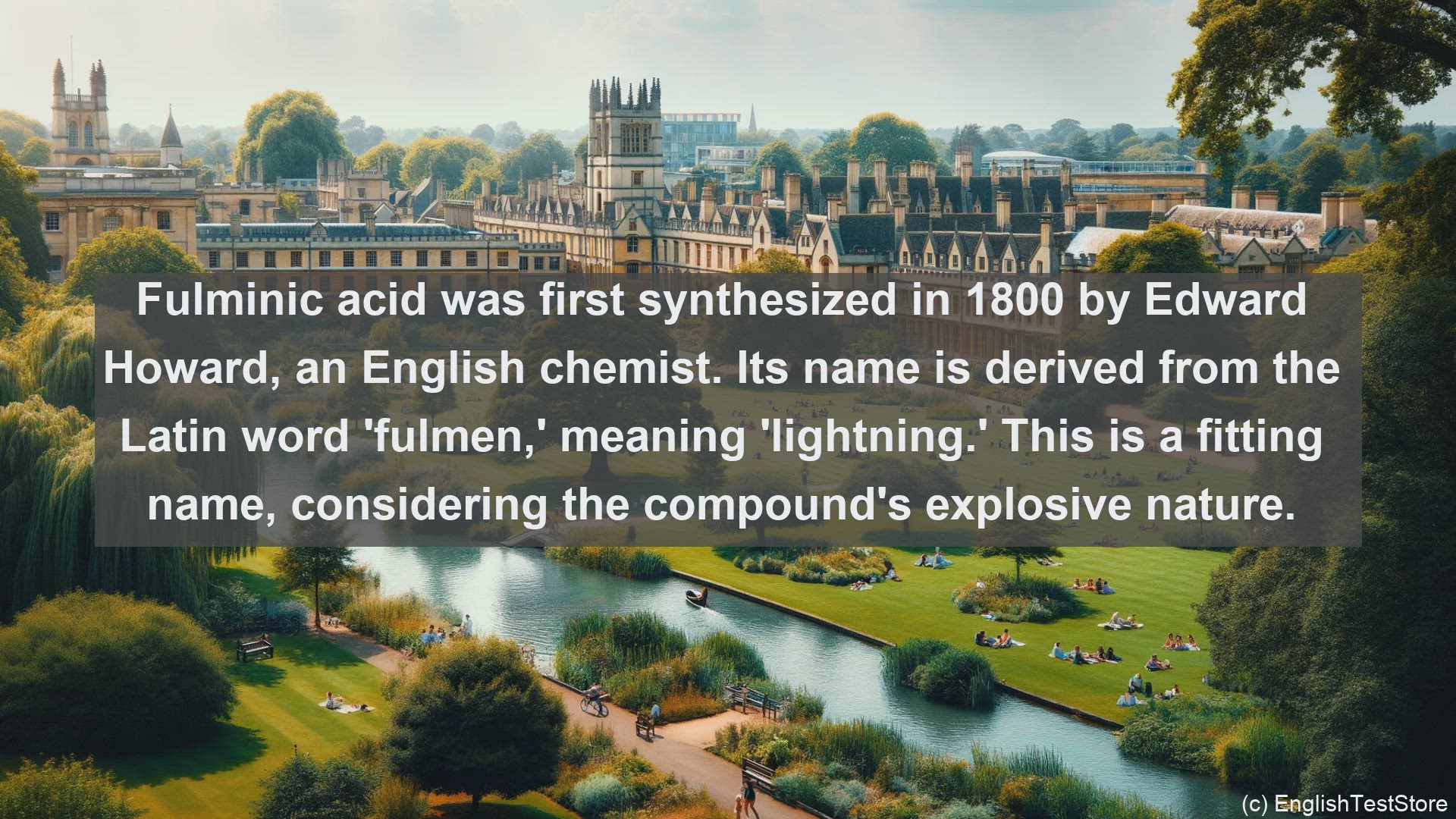 'Video thumbnail for Fulminic acid in science  definition and examples'
