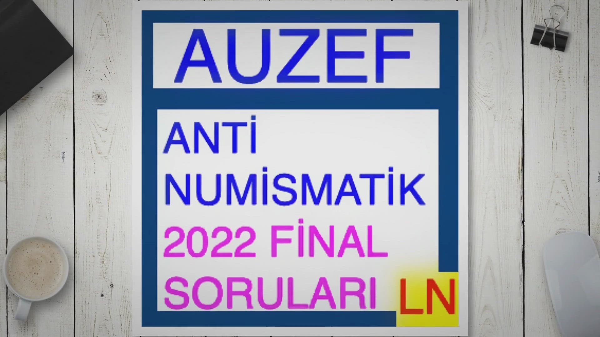 'Video thumbnail for Antik Numismatik Final 2022 Soruları'