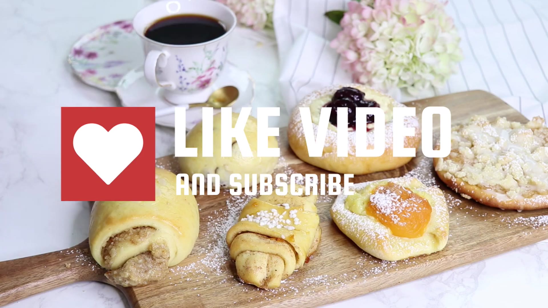 Video thumbnail for Authentic German - Pastry 1 Dough - 6 Delicious Pastry Variations Just Like From A German Bakery (720p 30fps)