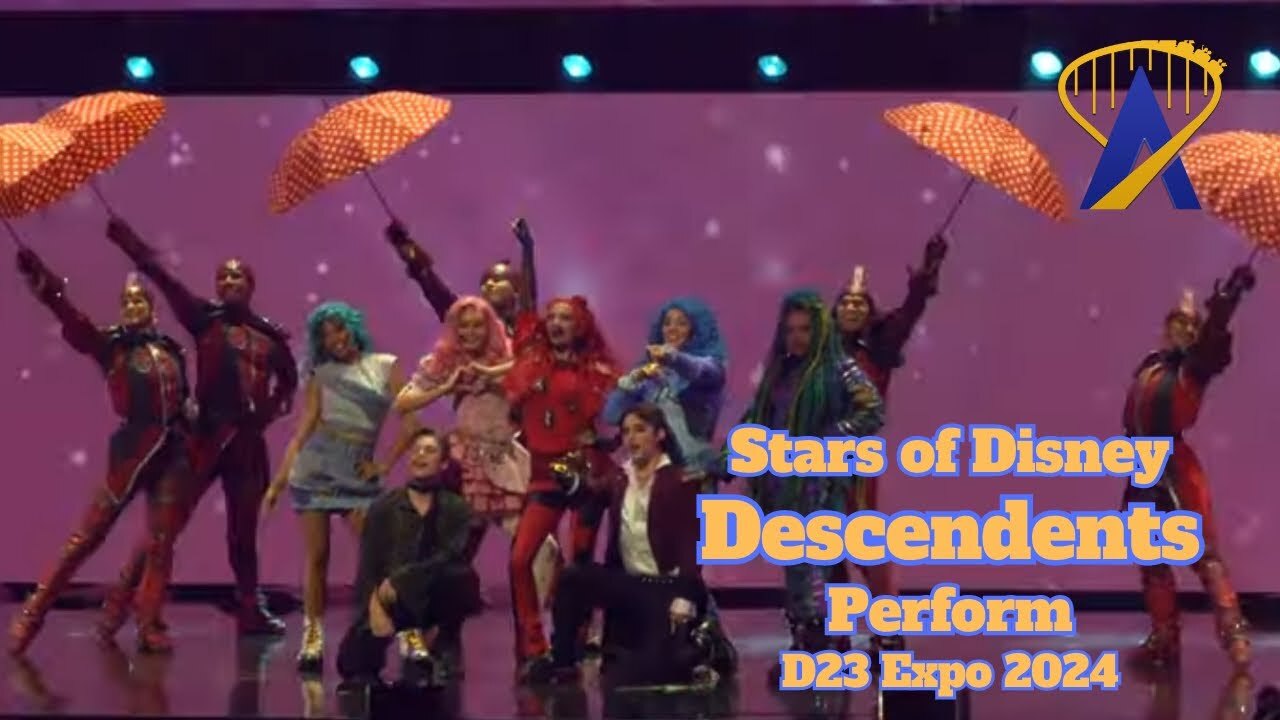 'Video thumbnail for Descendants Rise of Red Songs Performed at D23 2024'