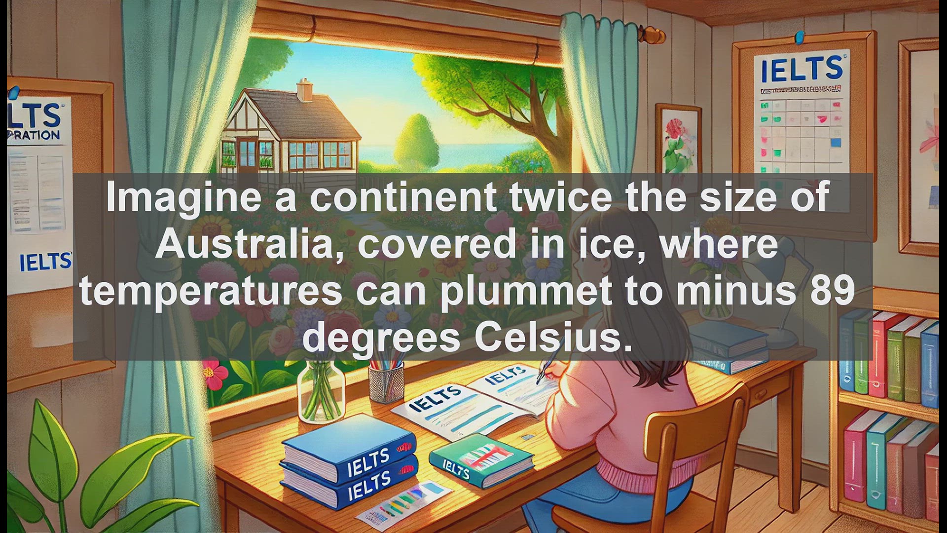 Video thumbnail for 2000 Must Know IELTS 9.0 Vocabulary - Antarctic: Exploring the Icy Realm of Earth's Southernmost Region