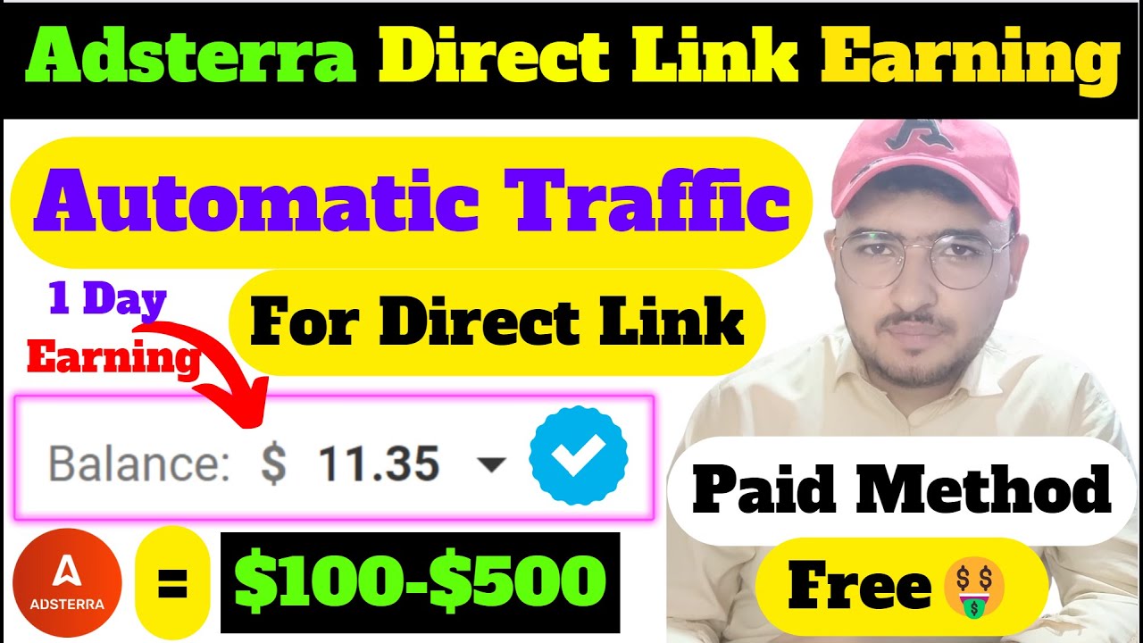 Video thumbnail for Adsterra Direct Link Earning Trick | Automatic Traffic For Direct Link | Live Earning Proof