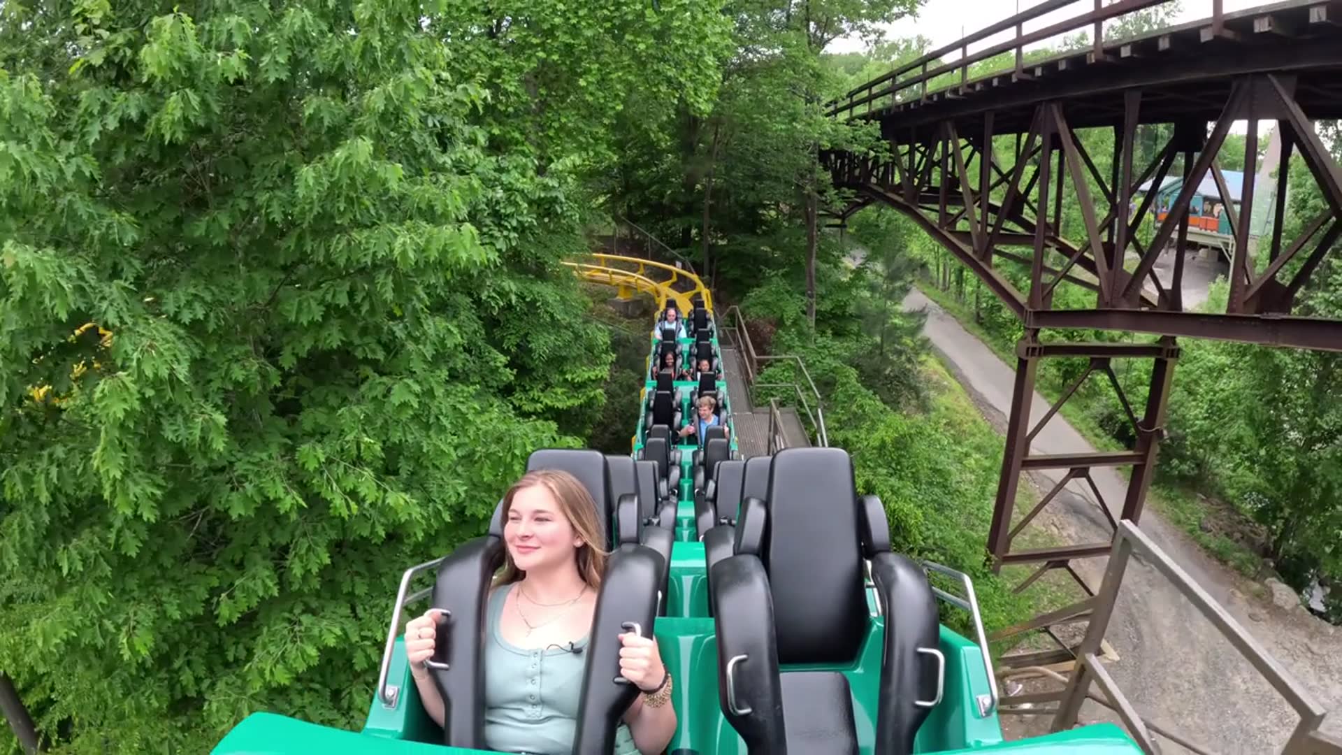 'Video thumbnail for Loch Ness Monster Rider Cam POV Busch Gardens Williamsburg'