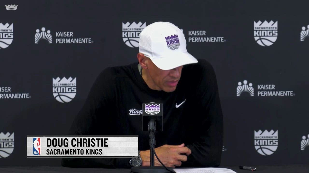 Video thumbnail for Doug Christie: 'Tale of Two Halves' after Kings Lose to Bucks