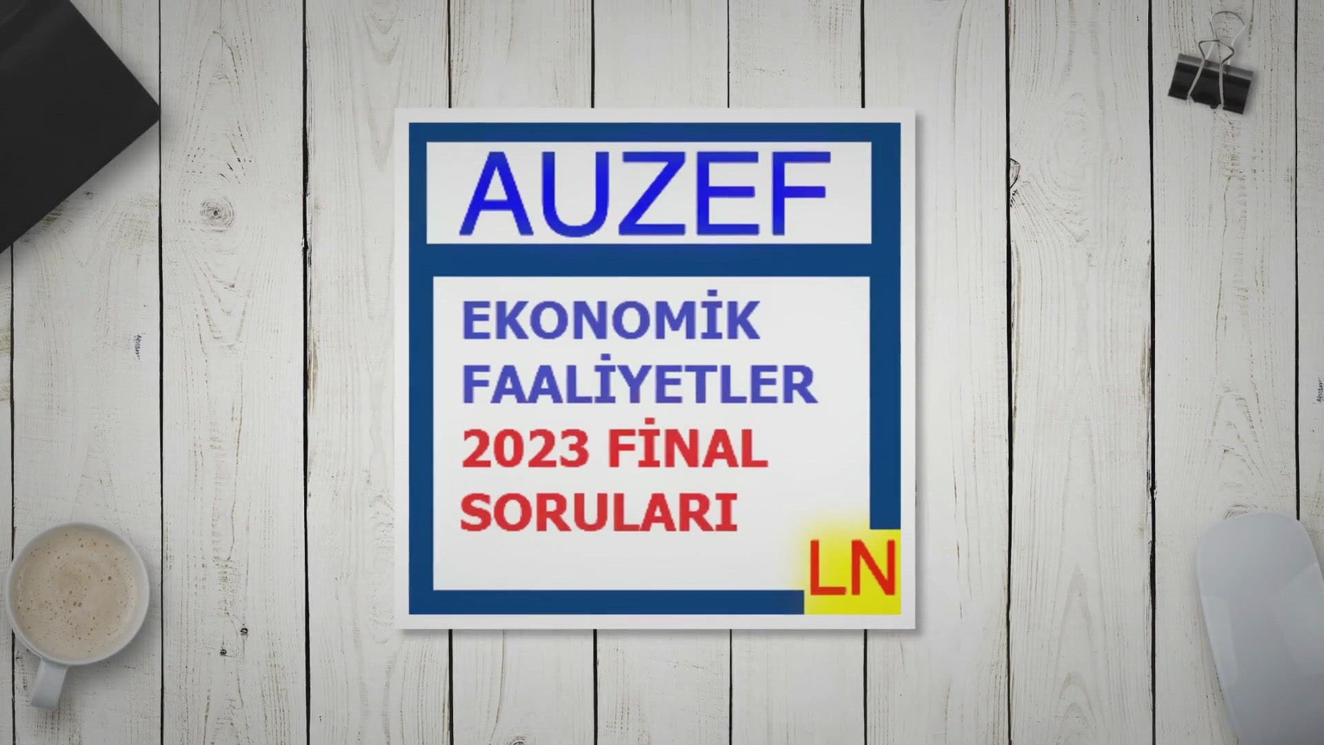 'Video thumbnail for Ekonomik Faaliyetler 2023 Final Soruları çıkmış sorular'