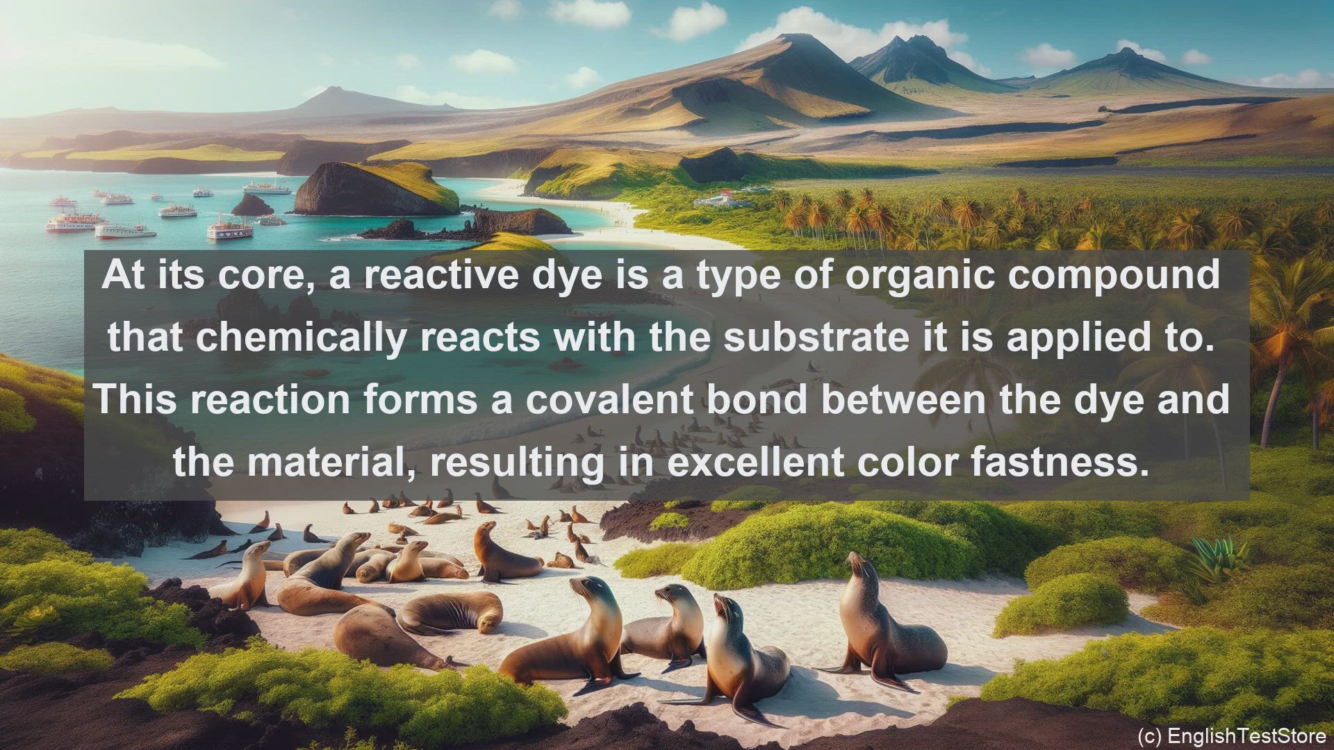 'Video thumbnail for Reactive dye in science  definition and examples'