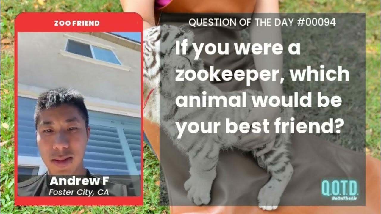 Video thumbnail for Andrew is the bunny's BFF, and he has his furry friends to prove it!