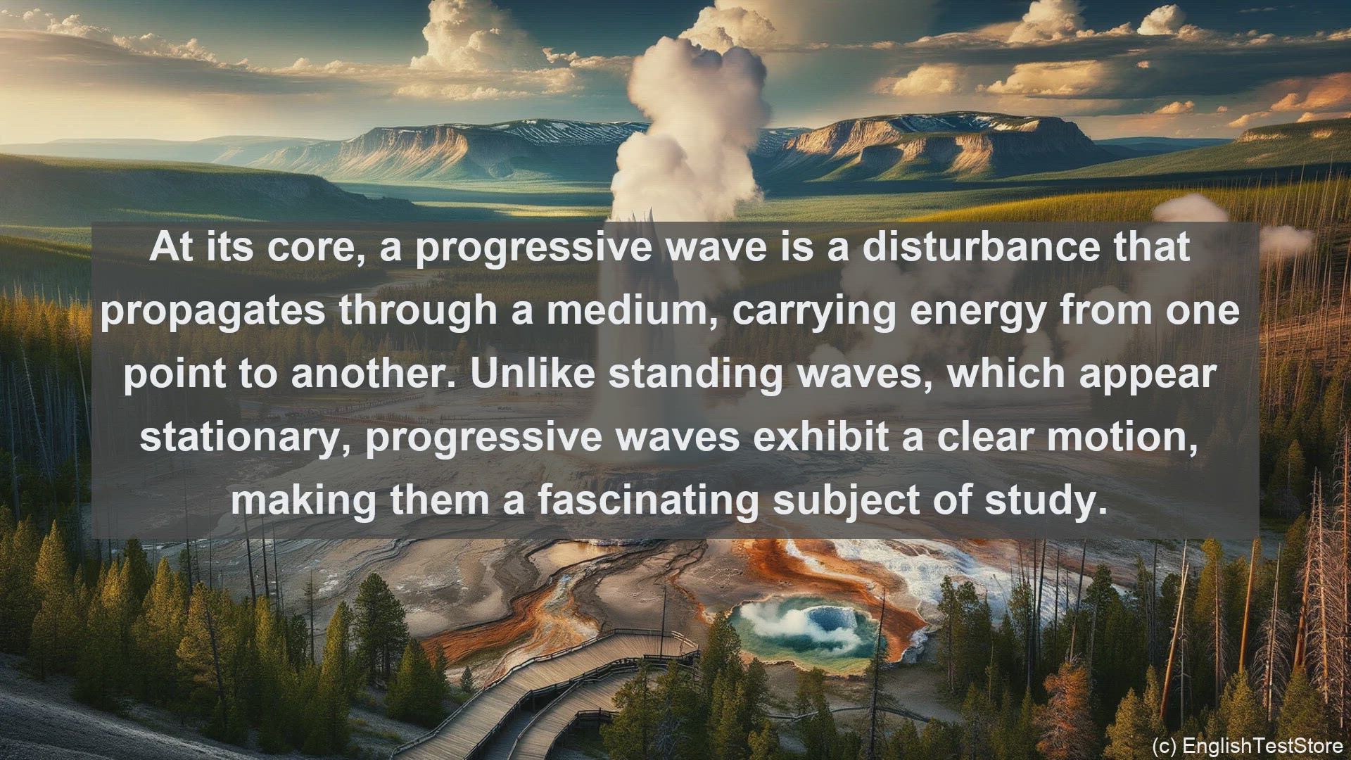 'Video thumbnail for Progressive wave in science  definition and examples'