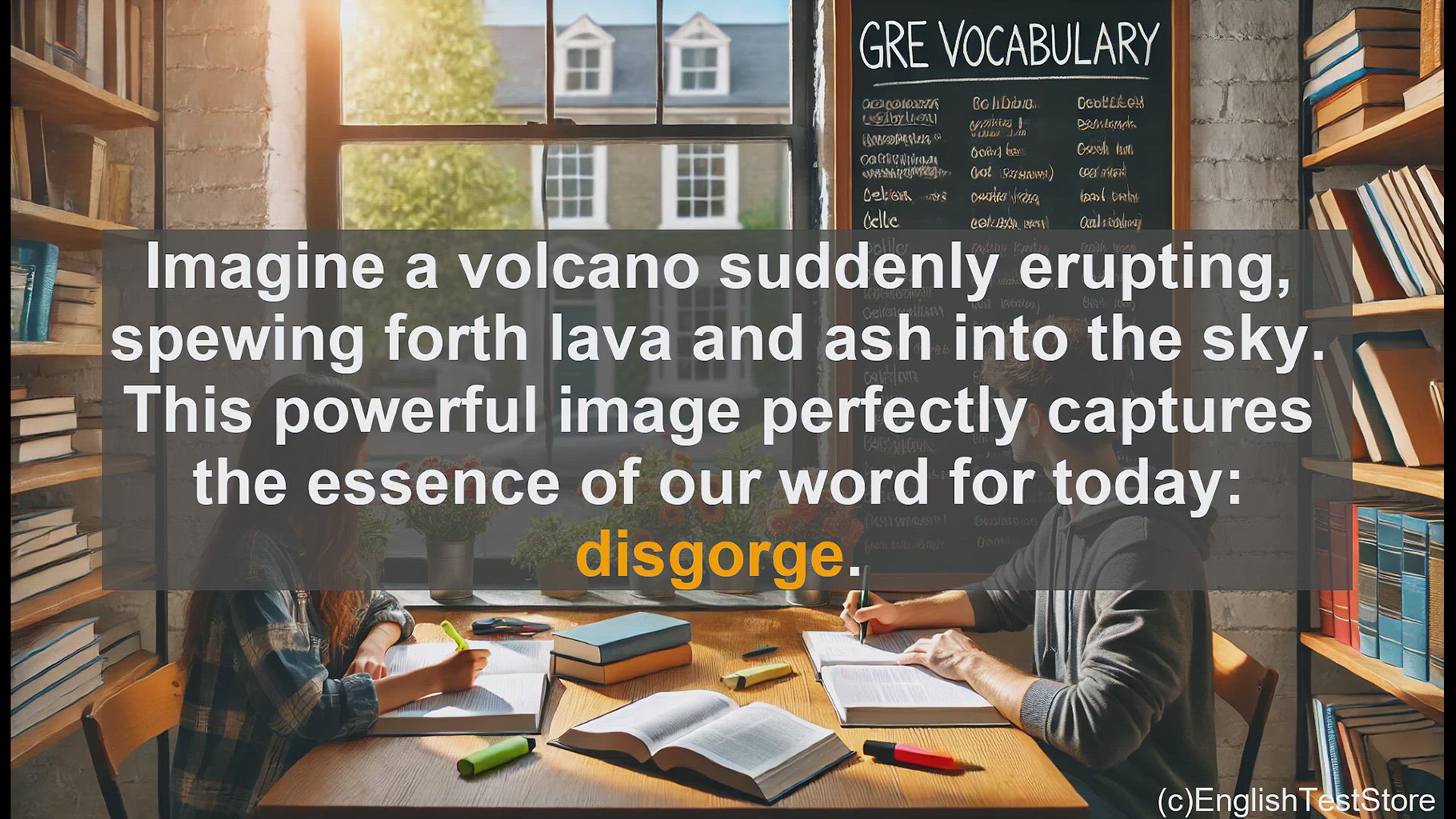 'Video thumbnail for GRE Vocabulary Lesson: Disgorge - Unleashing the Power of Expulsion'