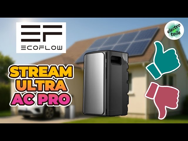 Video thumbnail for Test EcoFlow STREAM : Le meilleur kit solaire avec batterie pour optimiser votre autoconsommation ?