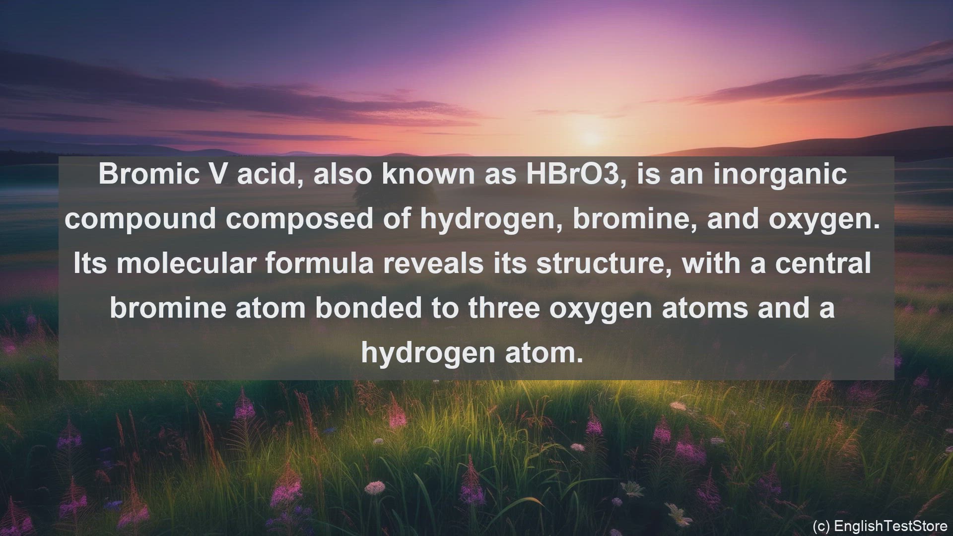 'Video thumbnail for Bromic v acid in science  definition and examples'