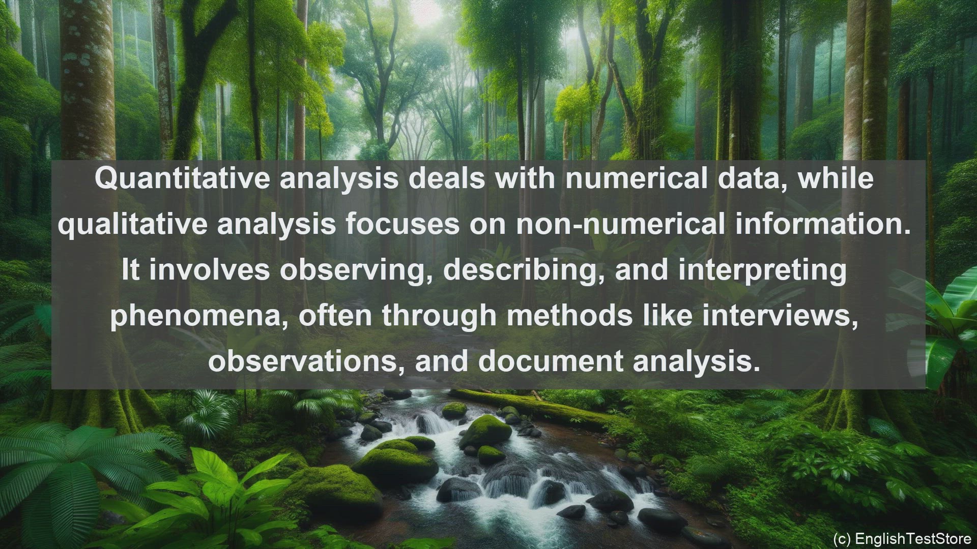 'Video thumbnail for Qualitative analysis in science  definition and examples'