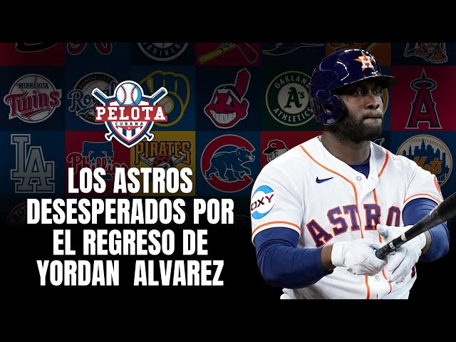 Video thumbnail for YORDAN ÁLVAREZ casi listo para regresar con LOS ASTROS DE HOUSTON