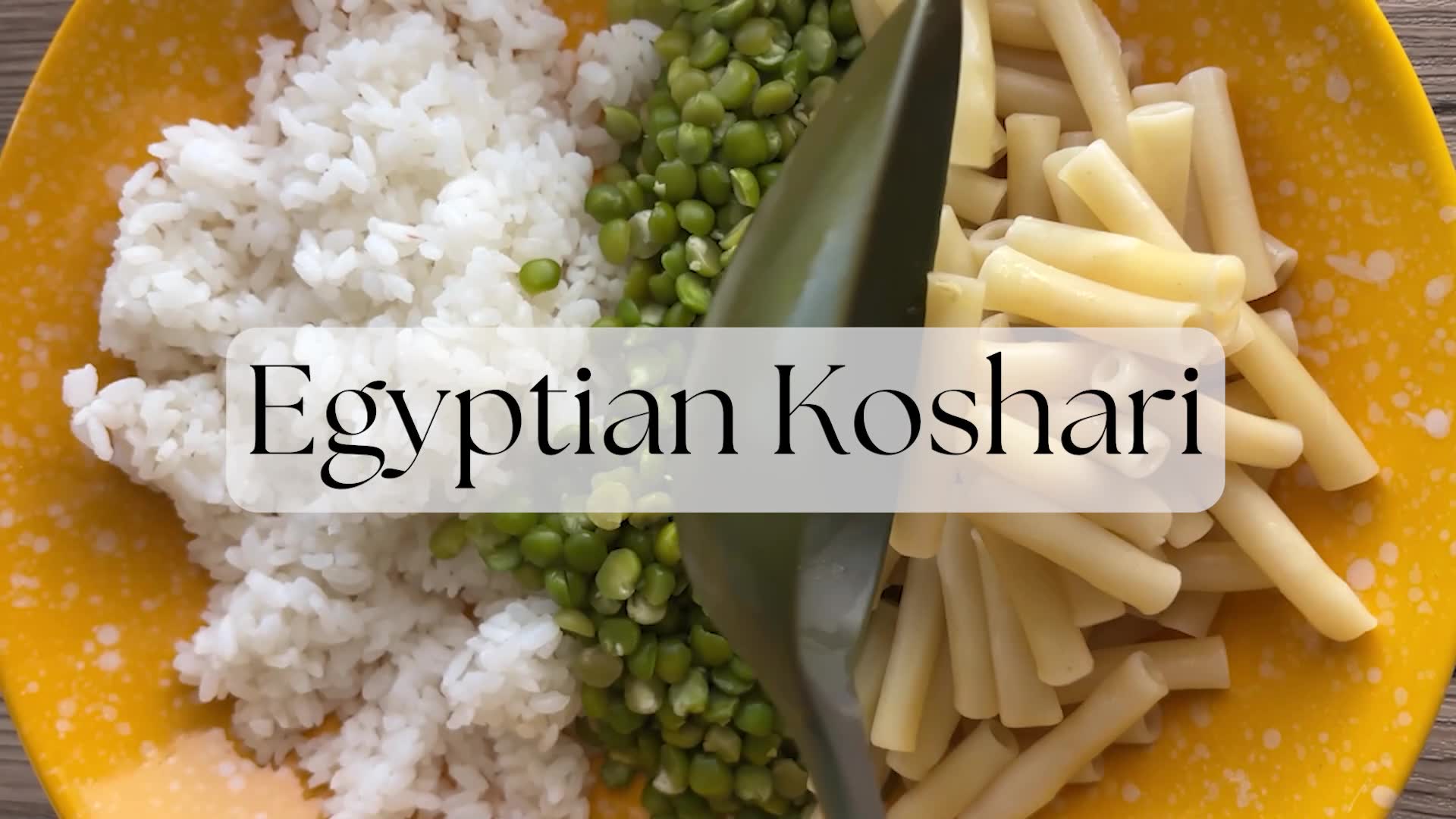 Video thumbnail for Egyptian Koshari