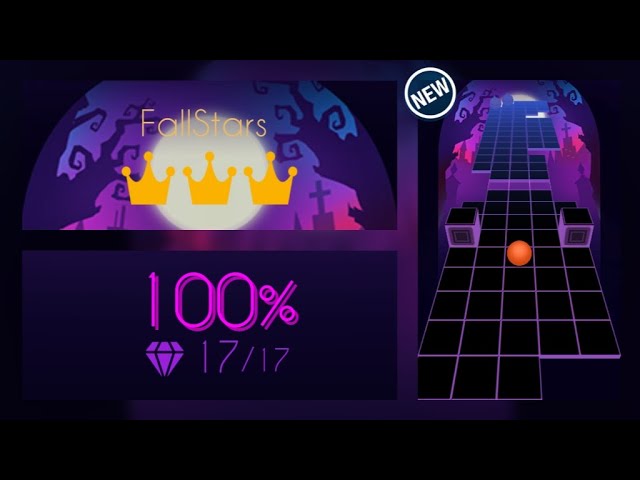 Video thumbnail for Rolling Sky Remake 1.3.0r FallStars 17/17 💎 3/3 👑