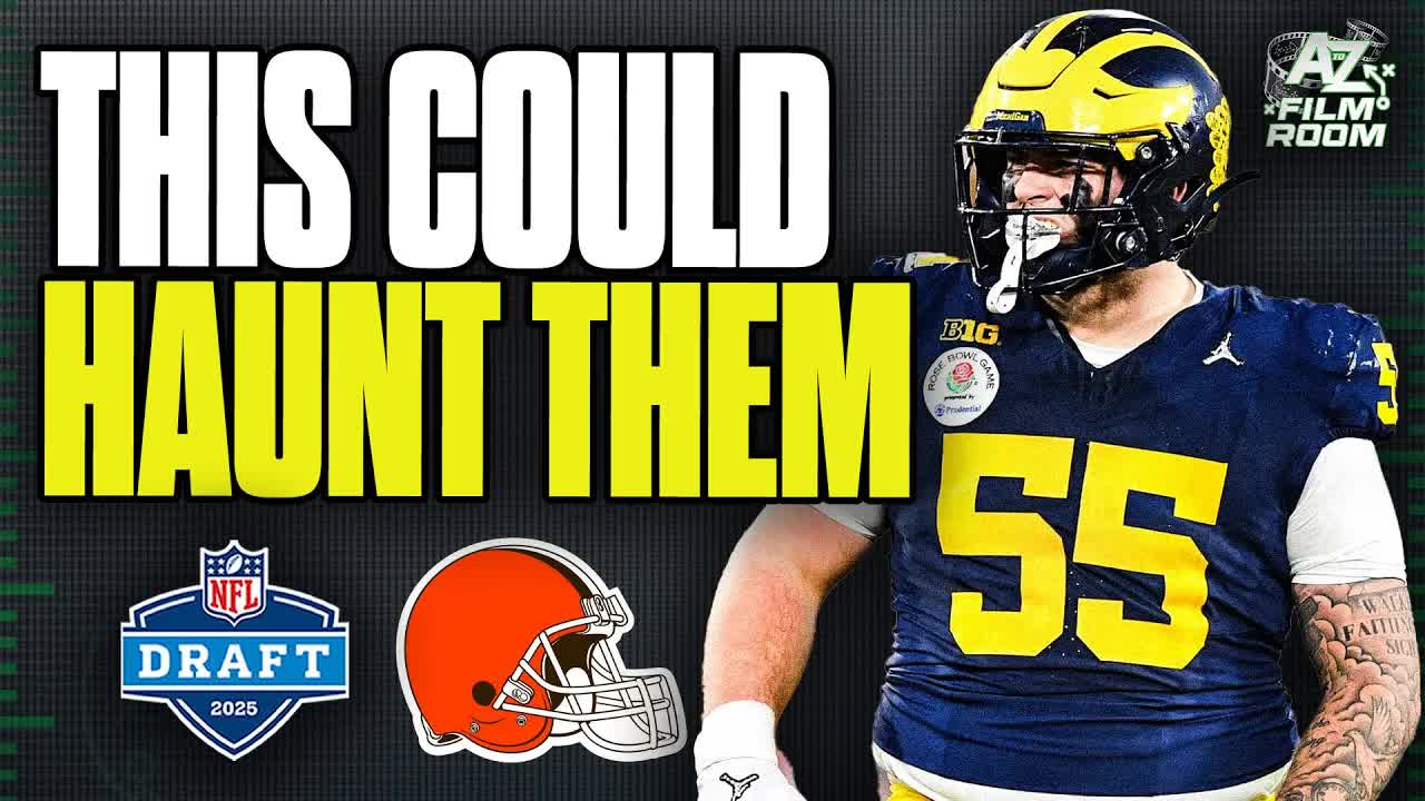 'Video thumbnail for a to z sports film room: browns draft mason graham: nfl draft 2025 analysis'