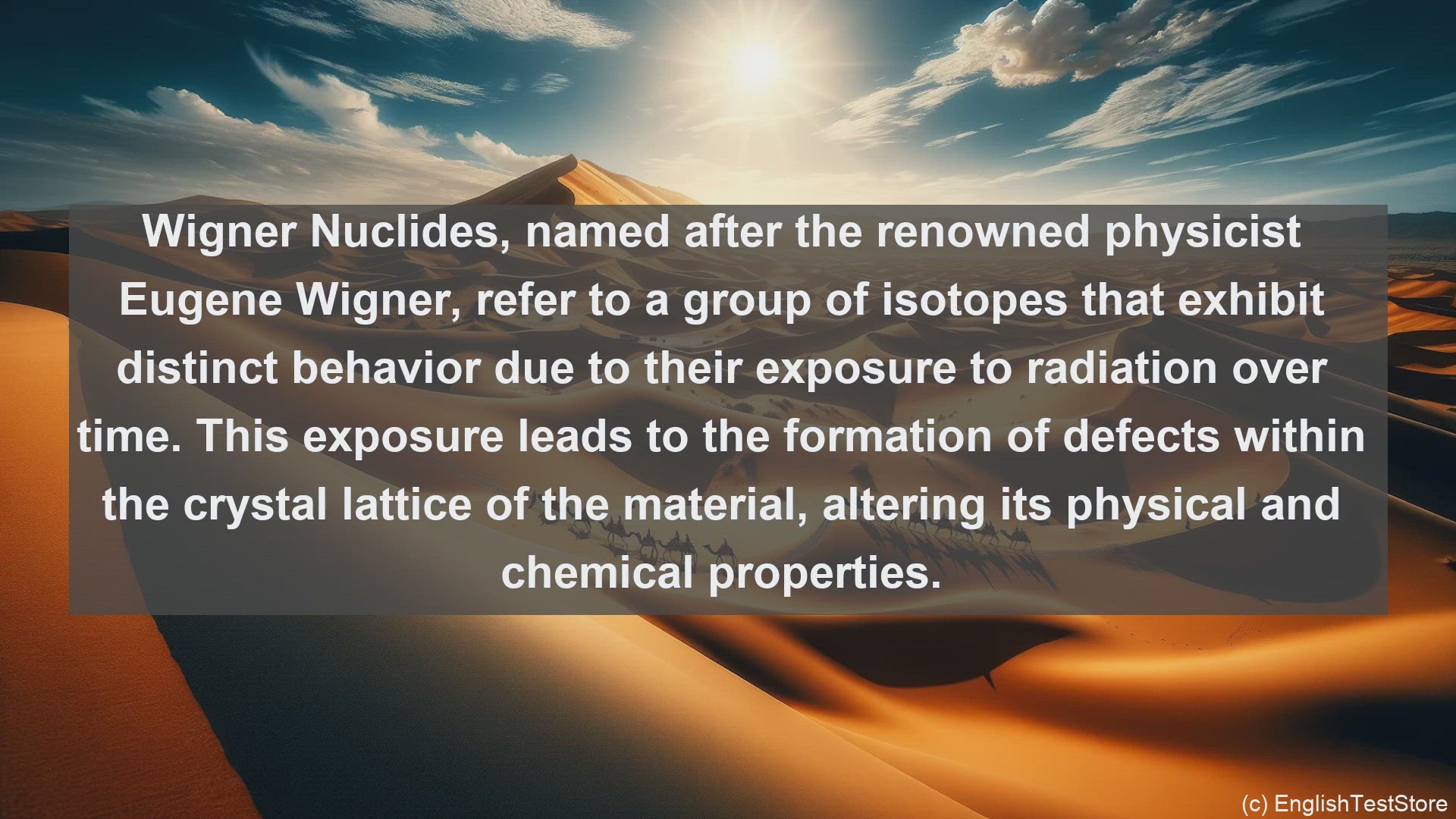 'Video thumbnail for Wigner nuclides in science  definition and examples'