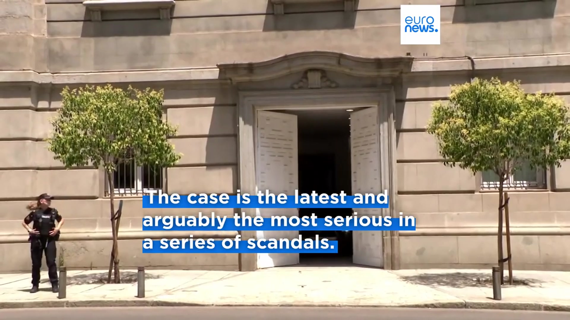 'Video thumbnail for Spanish PM’s former aide Santos Cerdán detained without bail in corruption probe'