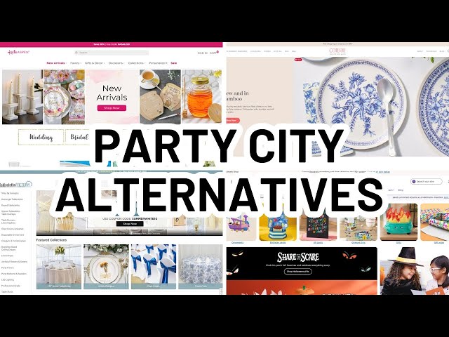 Video thumbnail for 8 PARTY CITY ALTERNATIVES - Where To Buy Party Decor