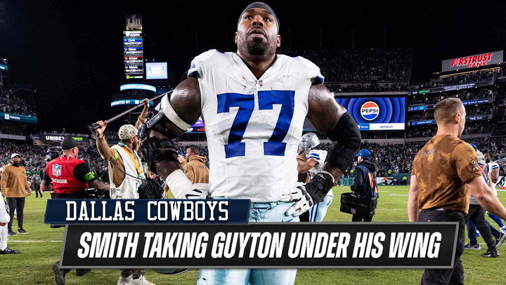 'Video thumbnail for Tyler Guyton has a secret weapon as he prepares for the Cowboys upcoming season'