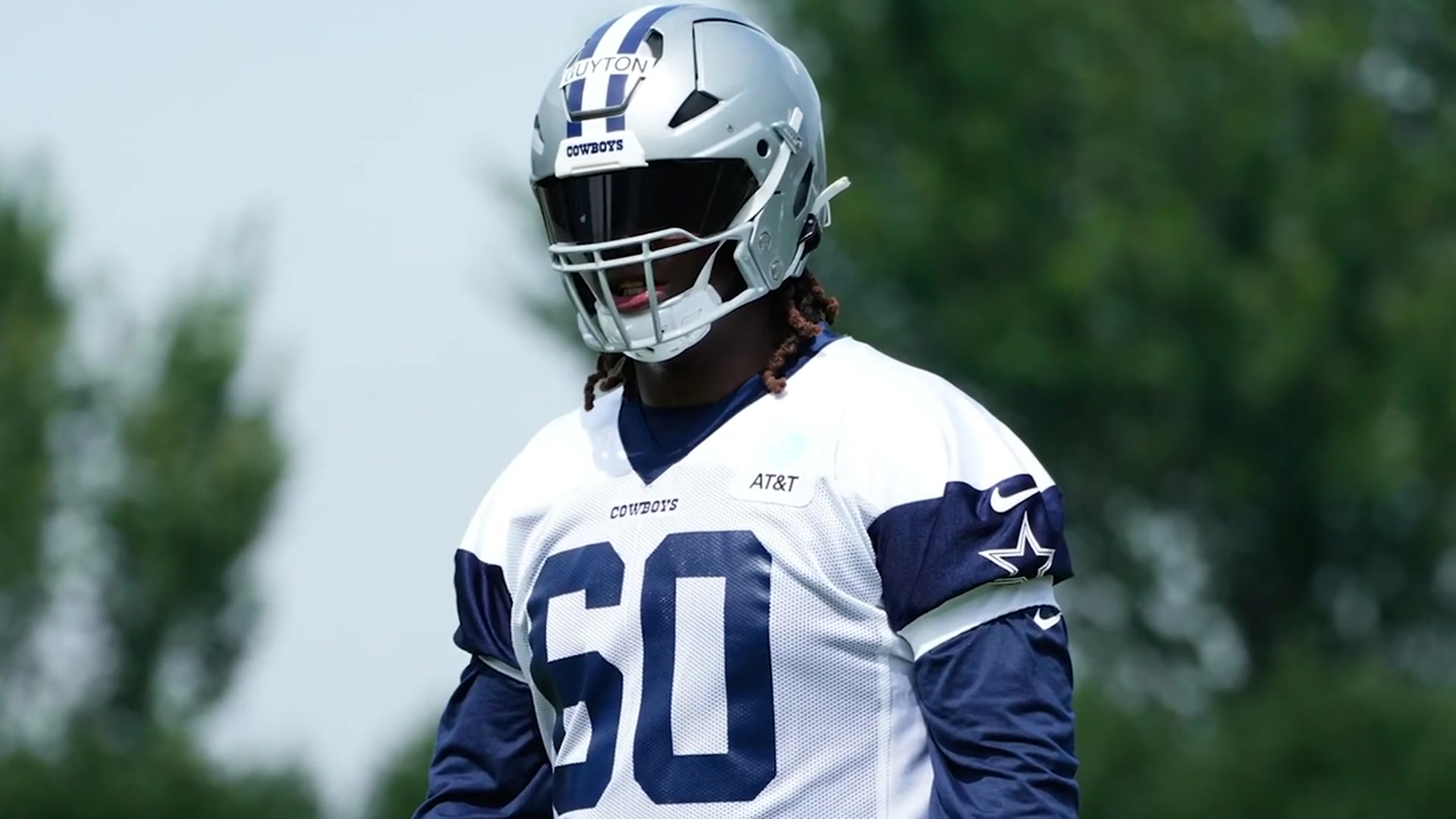 'Video thumbnail for Tyler Guyton has a secret weapon as he prepares for the Cowboys upcoming season'
