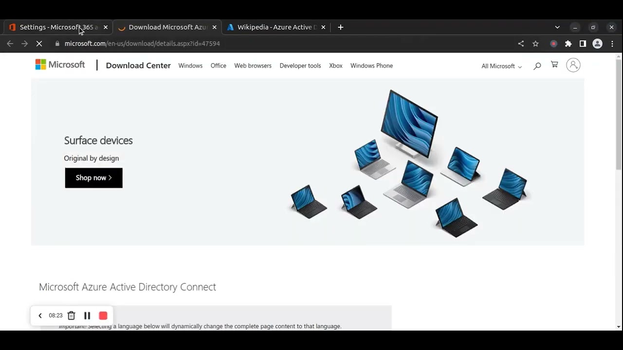 'Video thumbnail for Ηow to configure m365 settings'