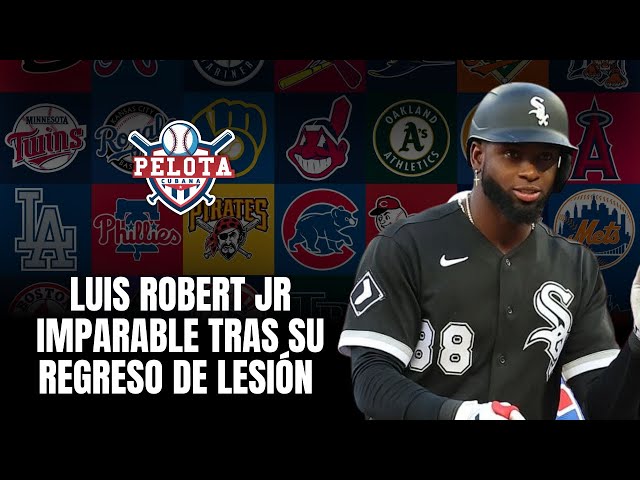 Video thumbnail for Luis Robert imparable desde su regreso de la lesión.