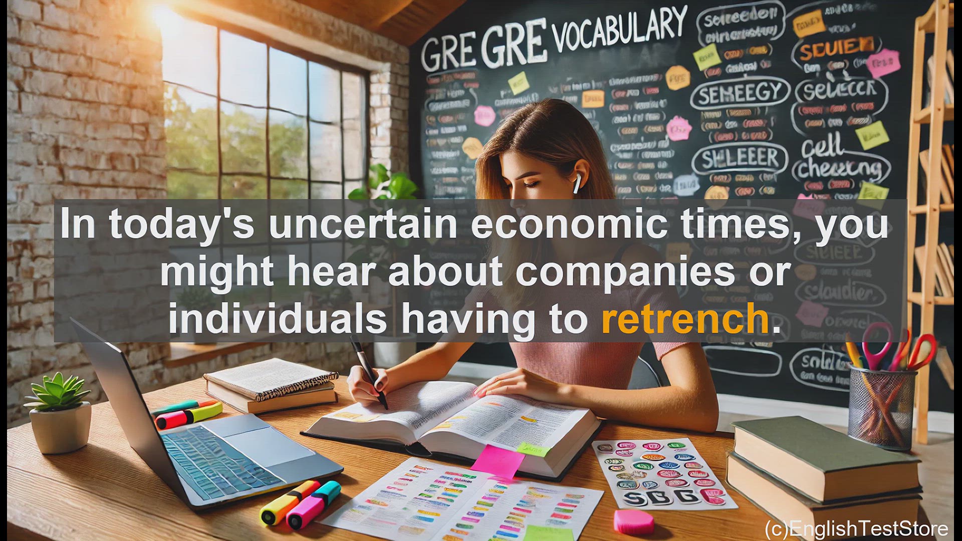 'Video thumbnail for GRE Vocabulary Lesson: Mastering the GRE Vocabulary Word - Retrench'