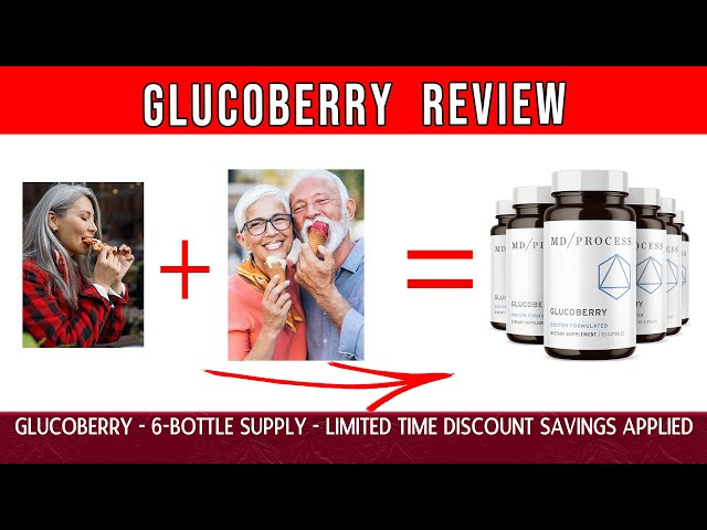 'Video thumbnail for GlucoBerry Review - Dr. Mark Weis, M.D - GlucoBerry - 6-Bottle Supply'
