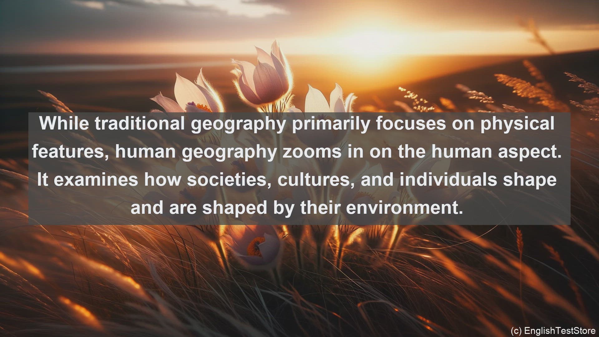 'Video thumbnail for Human geography in science  definition and examples'