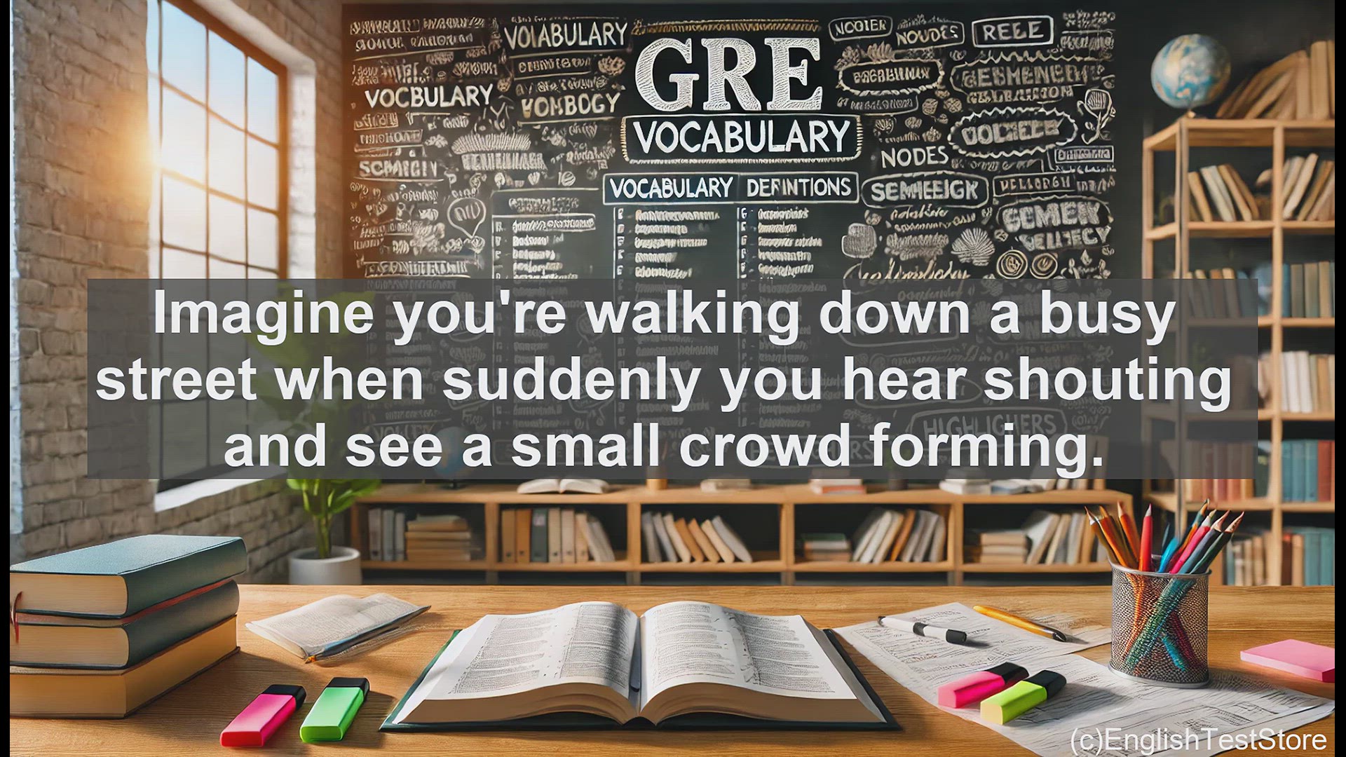 'Video thumbnail for GRE Vocabulary Lesson: Exploring the Word 'Scuffle''