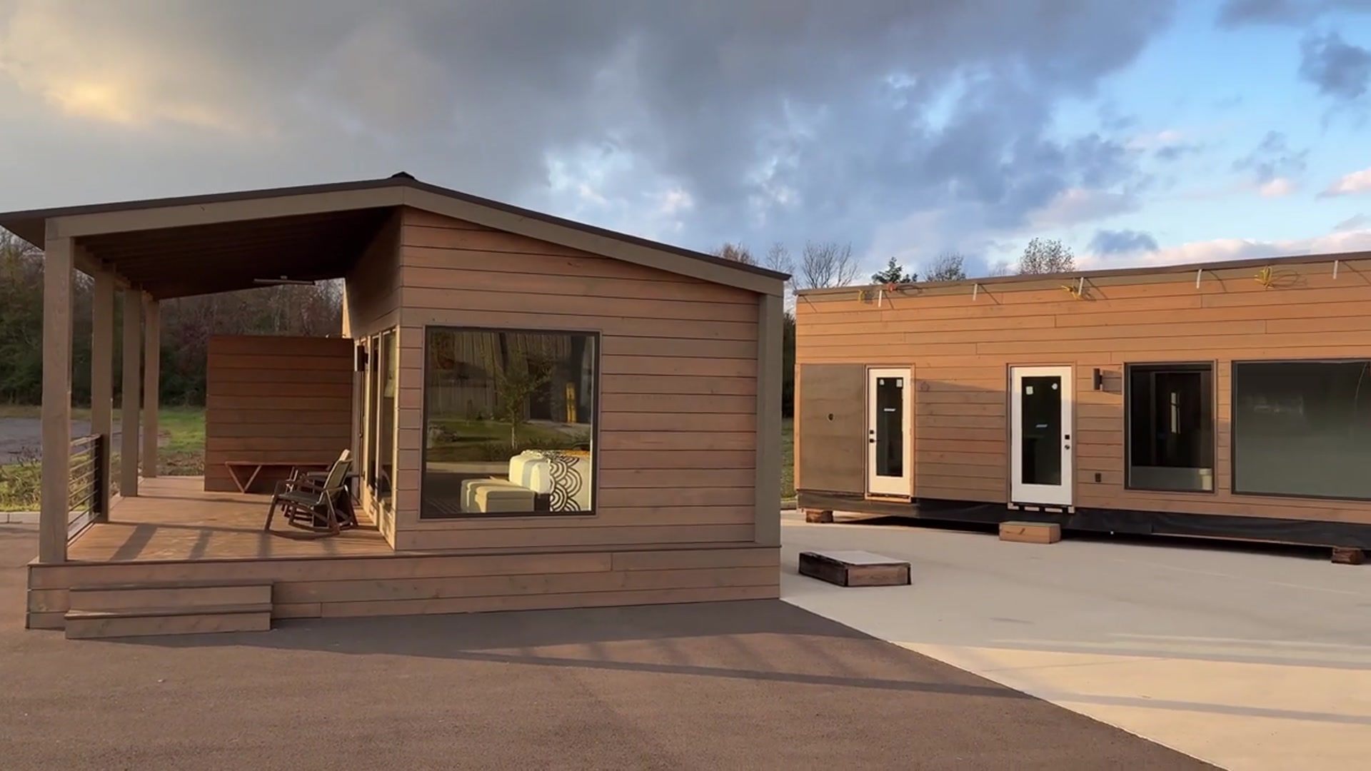 'Video thumbnail for kerry tarnow: inside wind river built's prefab home factory: building 3 homes weekly!'