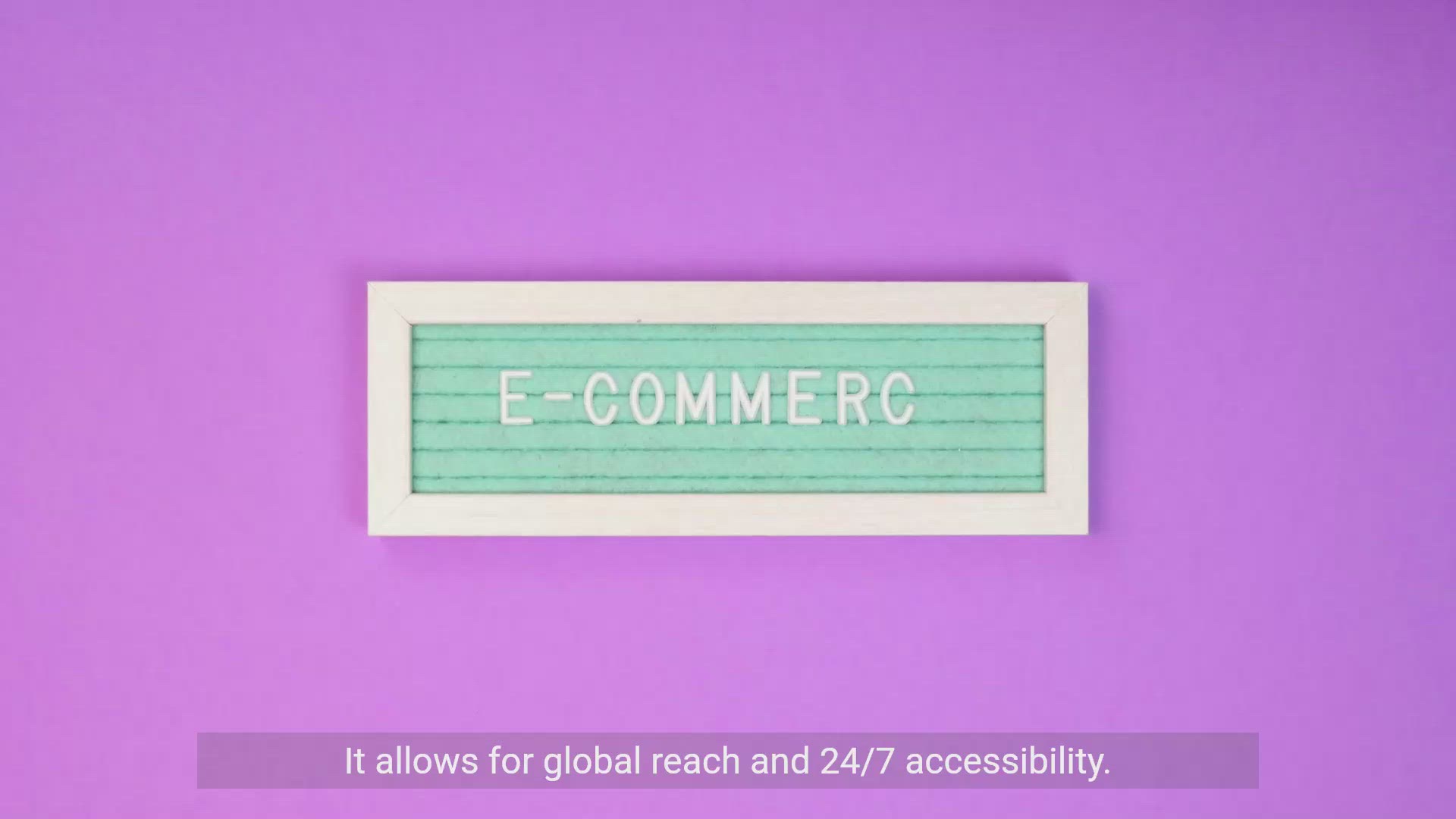 'Video thumbnail for Pros and Cons of E-commerce'