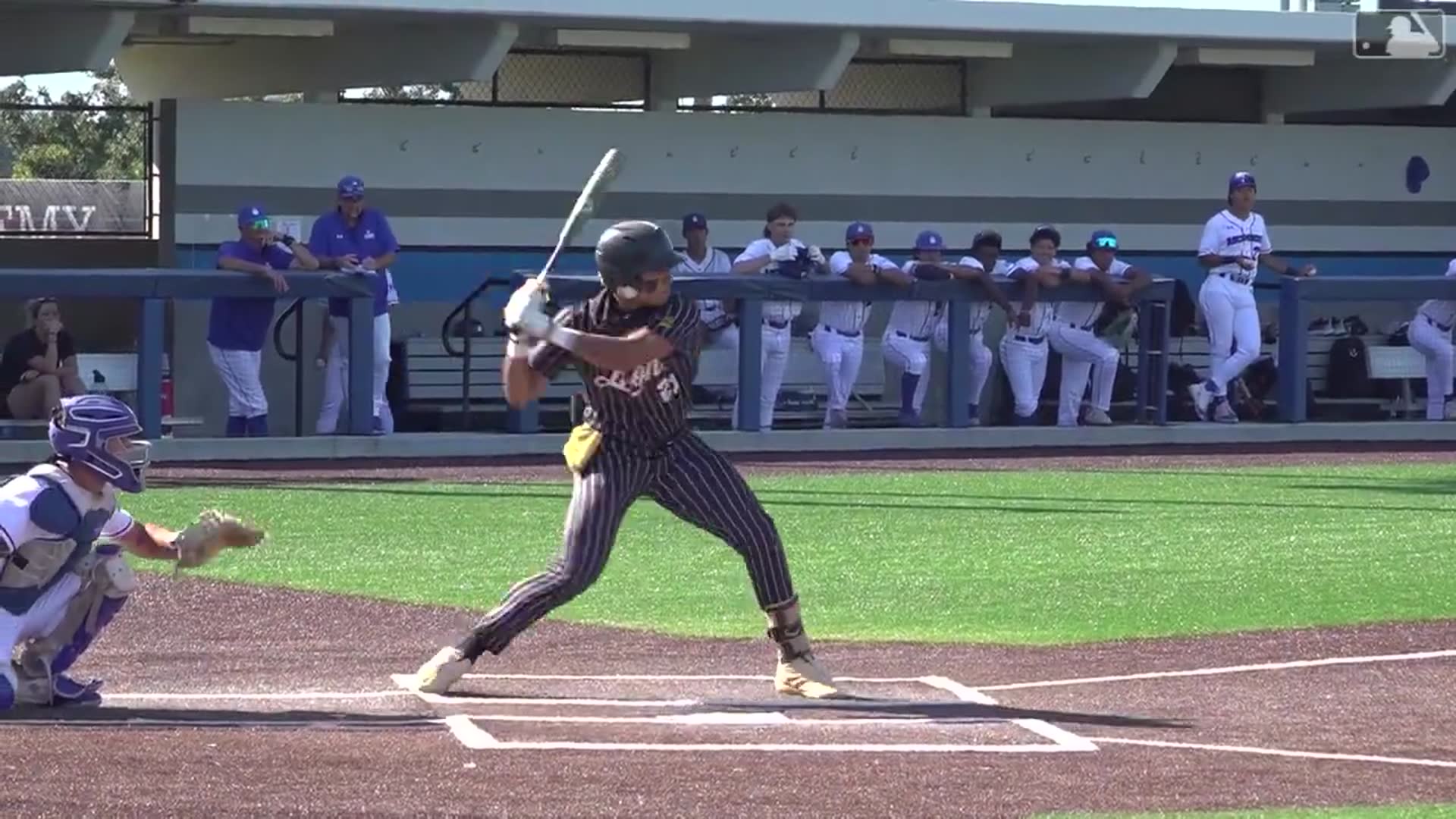 'Video thumbnail for 2025 MLB Draft Preview: Ty Harvey, C, Inspiration Academy'