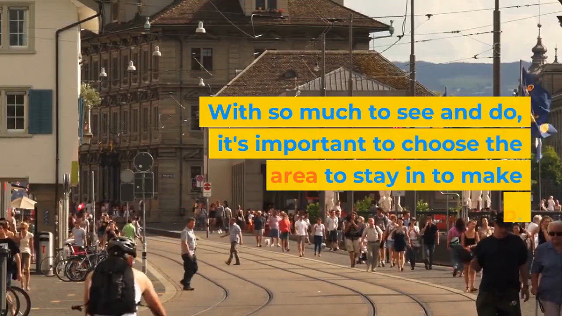 'Video thumbnail for Where to stay in Zurich'
