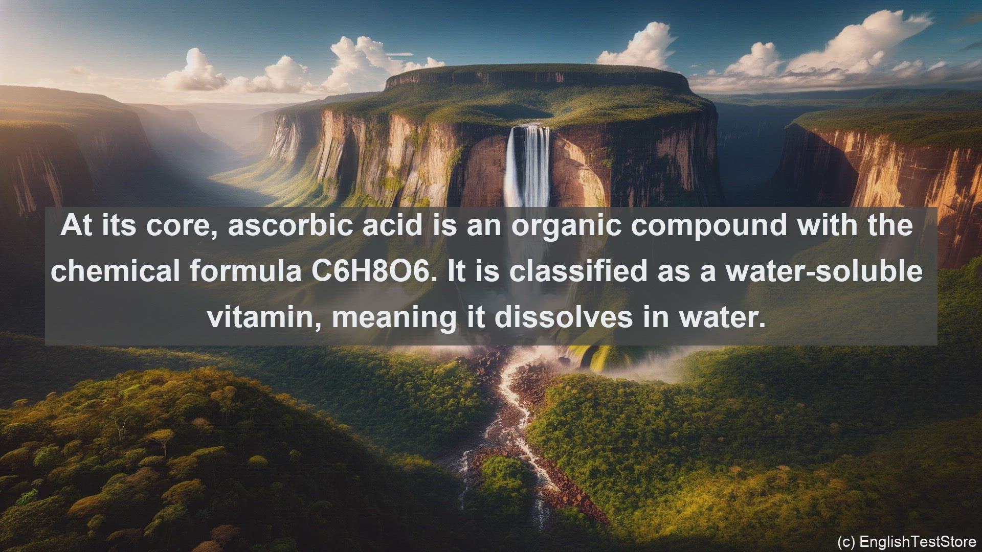 'Video thumbnail for Ascorbic acid in science  definition and examples'