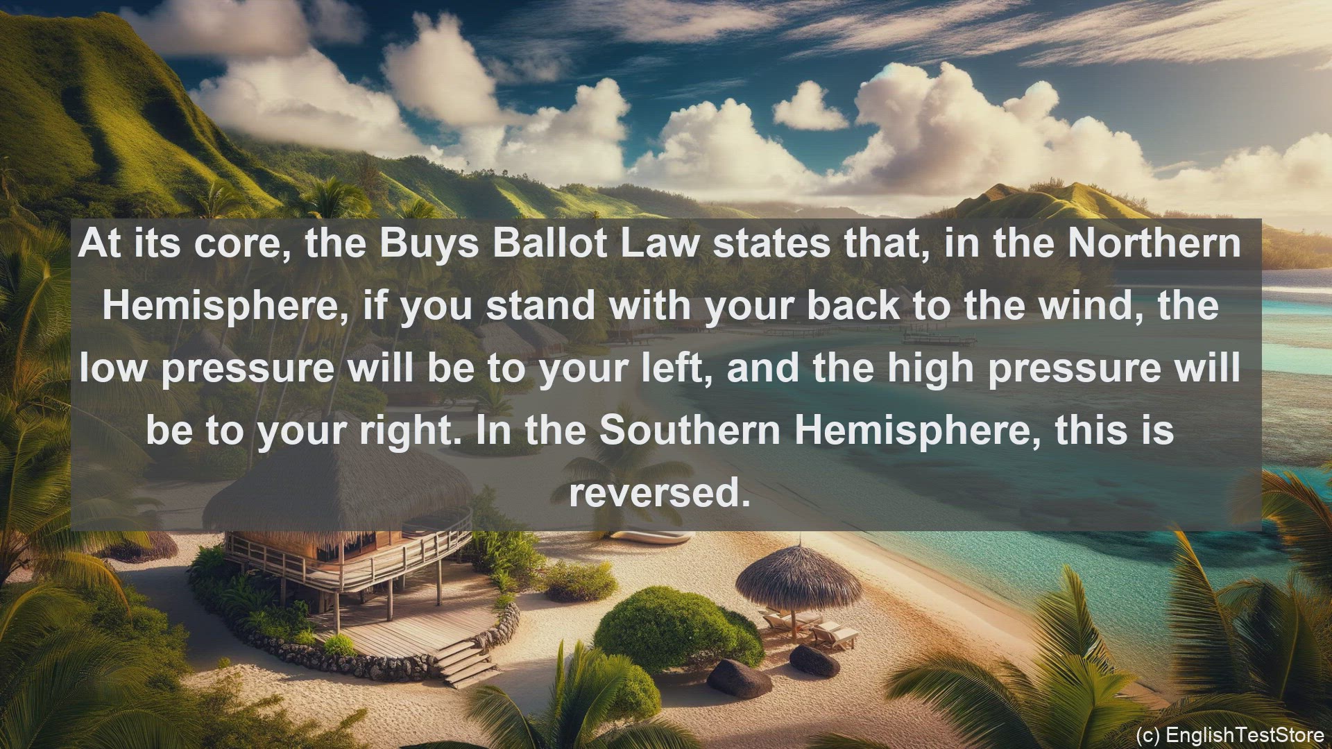'Video thumbnail for Buys ballot law in science  definition and examples'