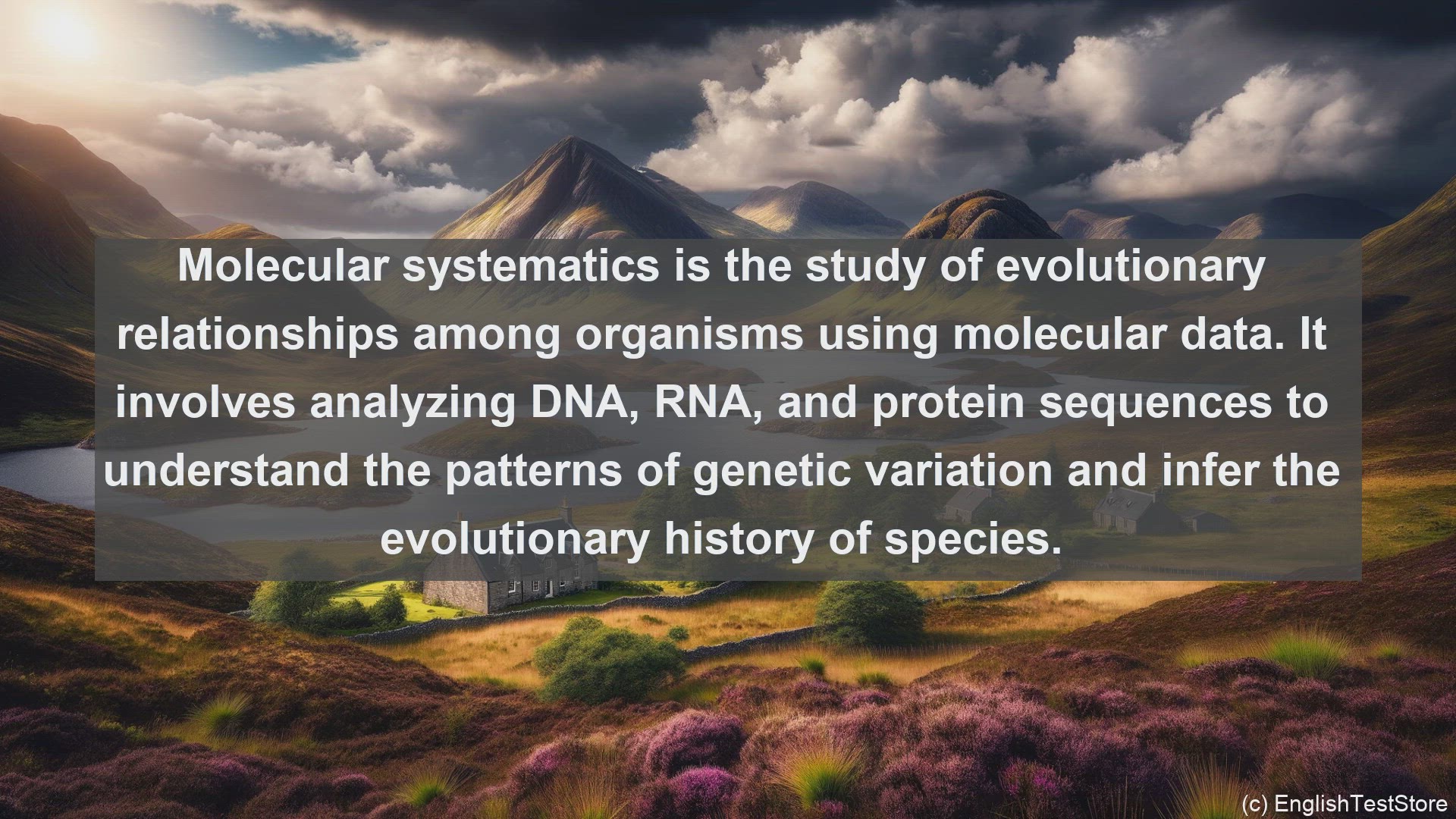 'Video thumbnail for Molecular systematics in science  definition and examples'