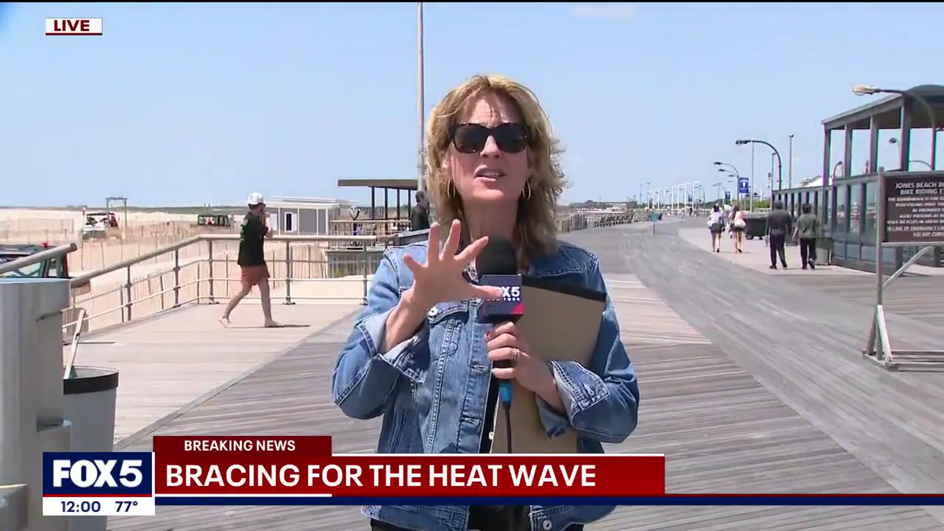 'Video thumbnail for Bracing for heat wave in NYC'