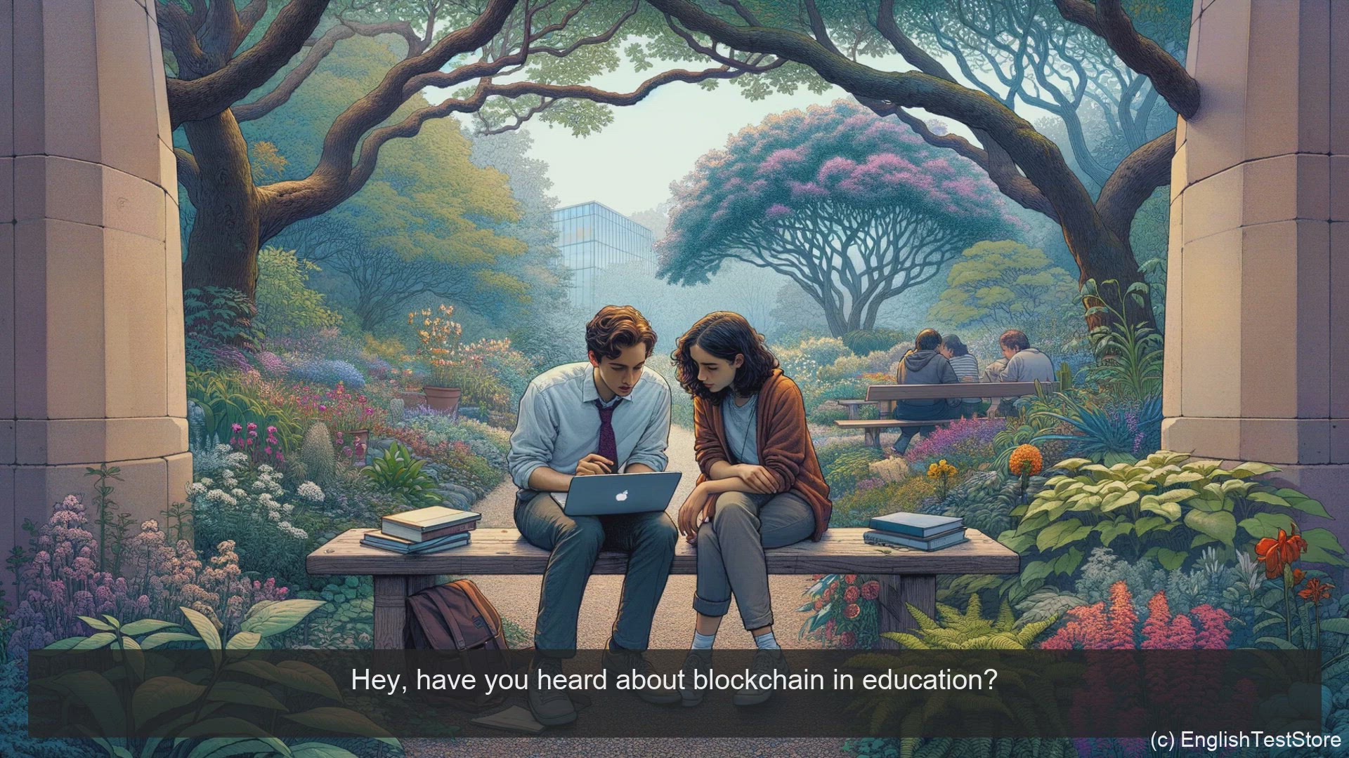 'Video thumbnail for English Conversation for Informatics Engineering: Blockchain in Education'